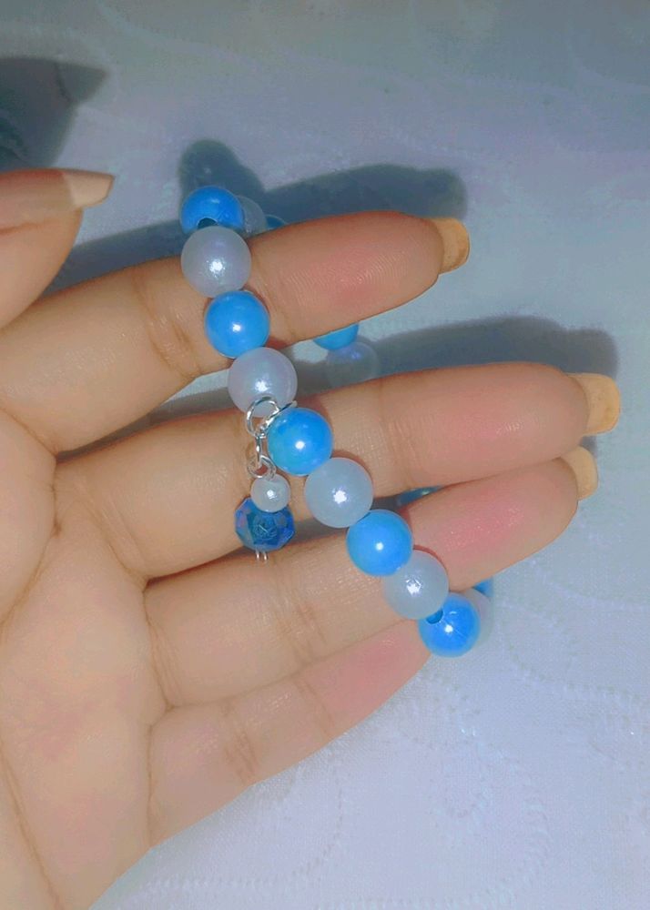 Blue Pearl Bracelet 💙☁️✨