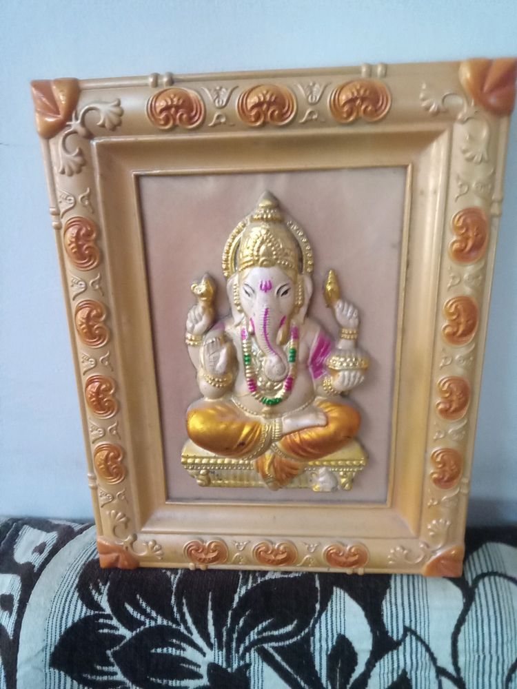It  Is a Ganesh Photo Frame Good Condition