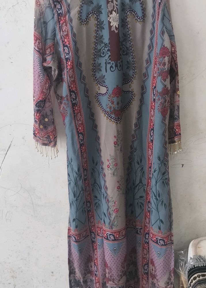 Plazo Kurti Dupatta Set