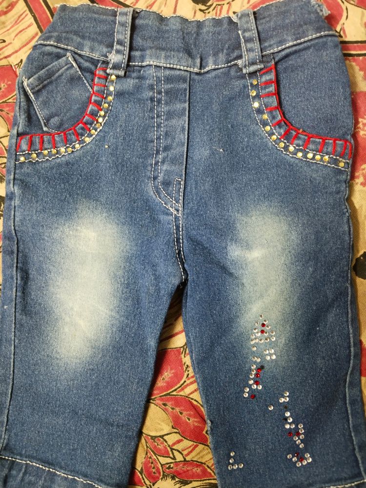 Jeans Koti And Pant