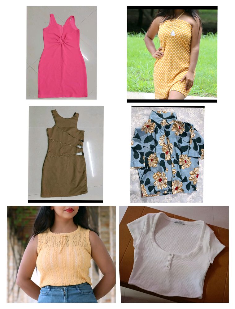 Combo Of 6+1 Free Dress & Tops  ( Steal Deal )