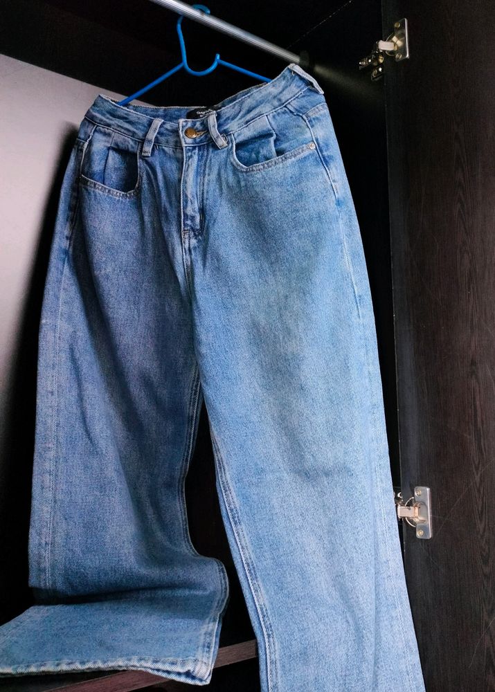 Long Straight Jeans