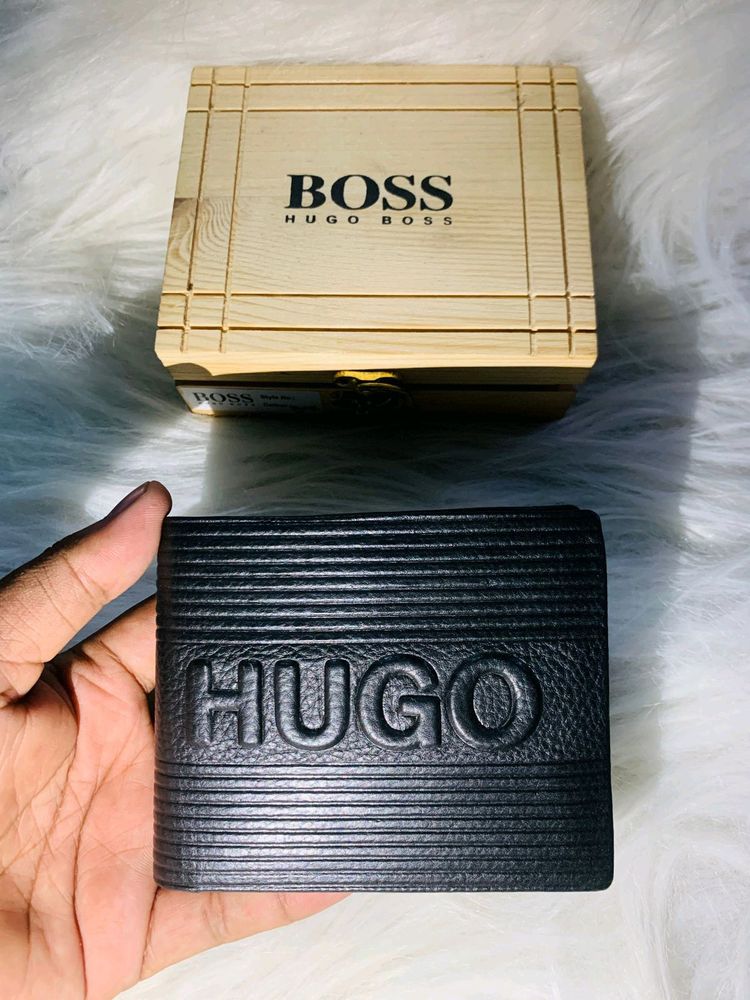 Hugo Boss Black Trending Men's Wallet With Box