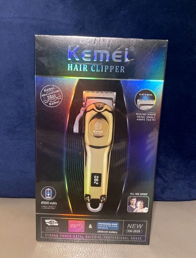 Kemei Professional Hair Clippers Cordless Recharge