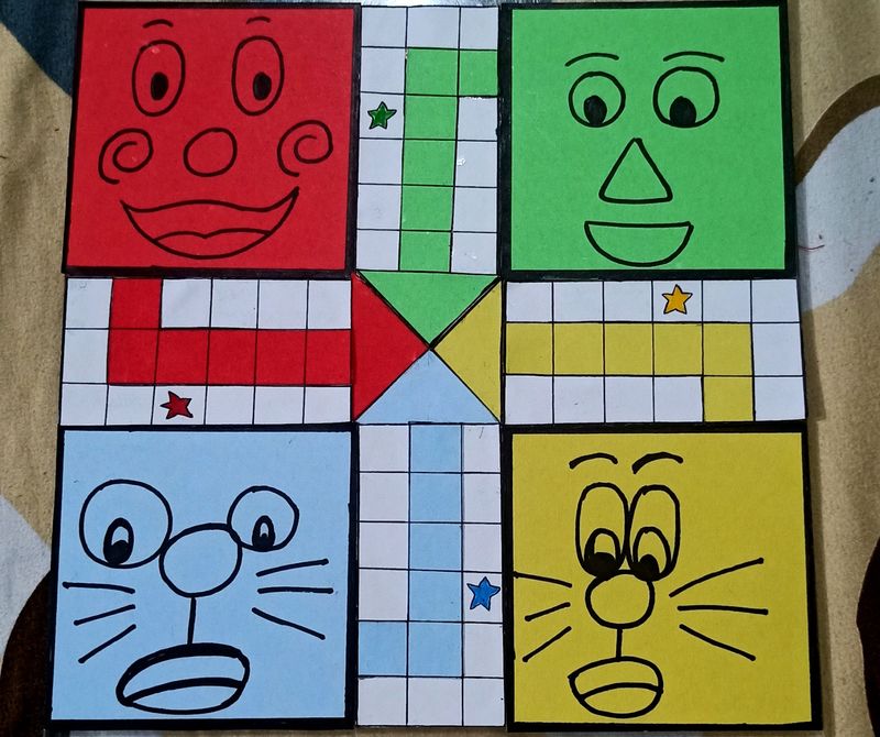 Ludo Game (Handmade)