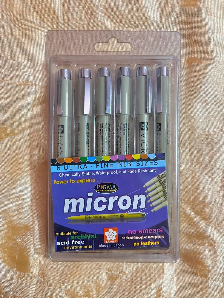 micron pens for artists