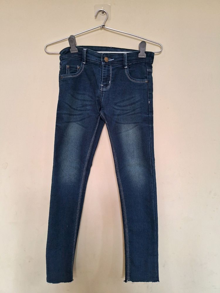 Mid Waist Skinny Jeans