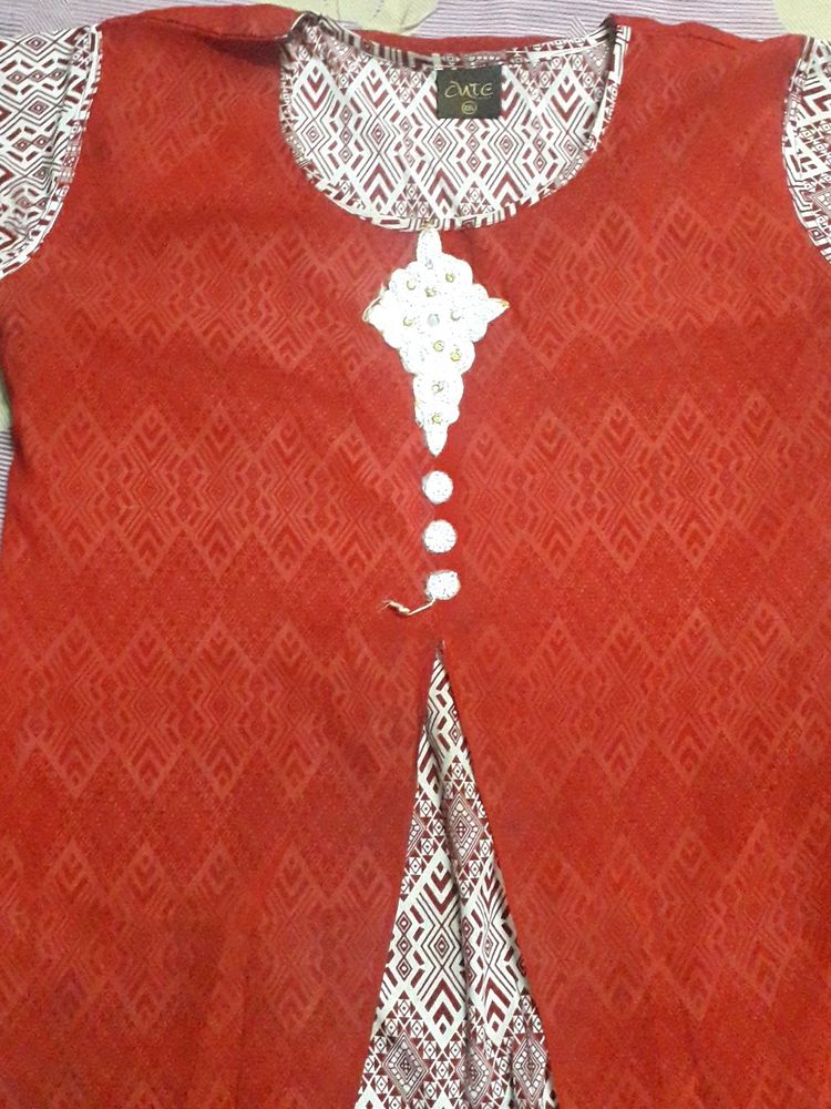 Women Beautiful Long Kurti