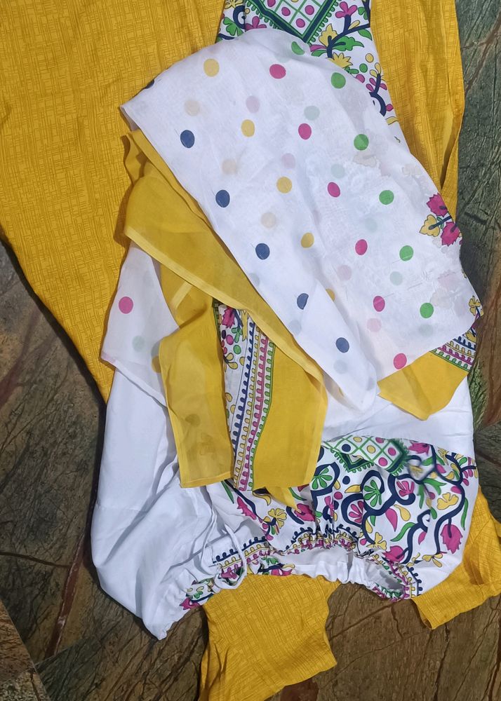 Yellow Kurti