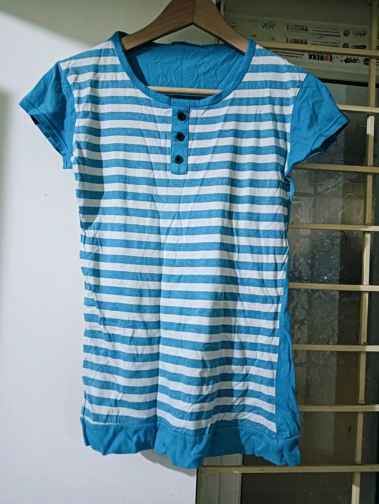 Blue Tshirt For Women