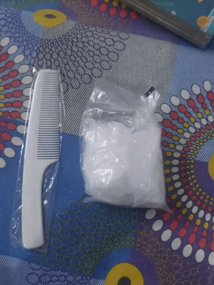 Set Of Comb And Loofah(new)