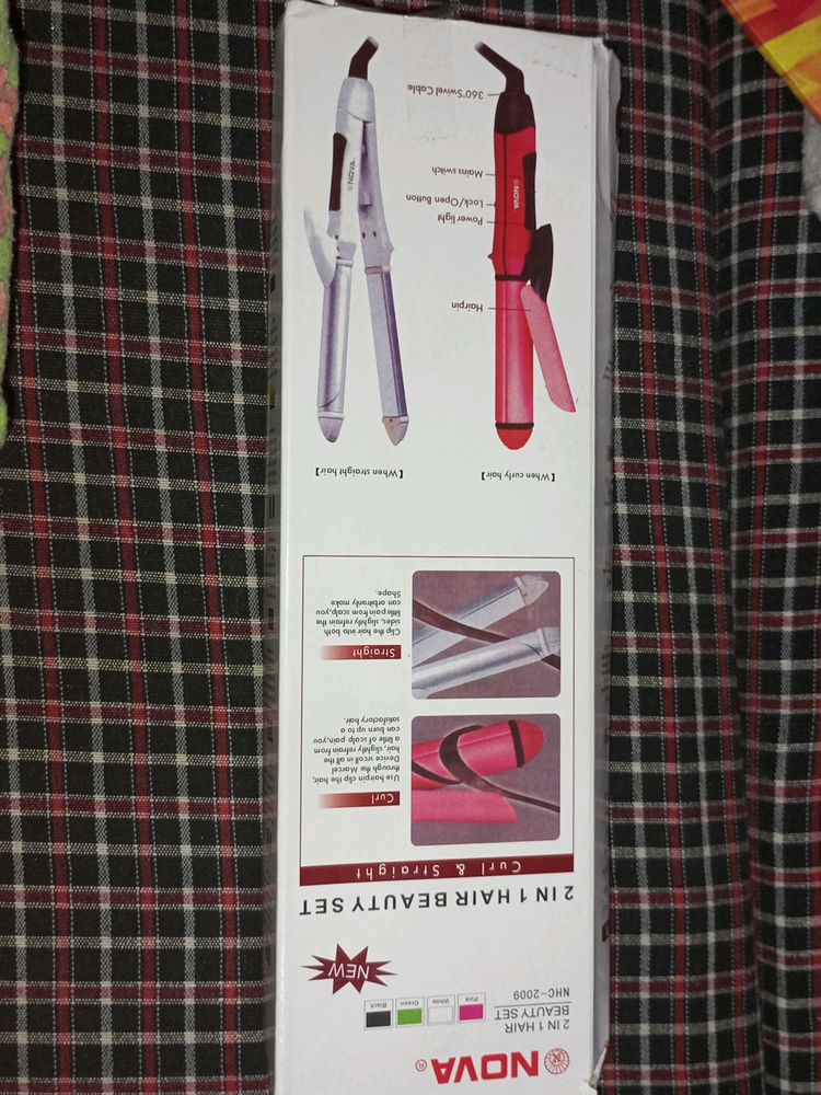 Brand New Nova 2 In 1 Hair Styling Kit