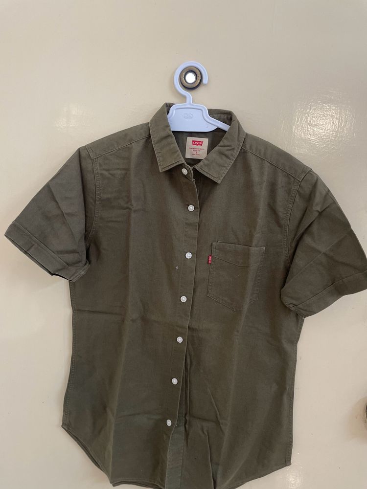 Men’s Olive Colour Shirt