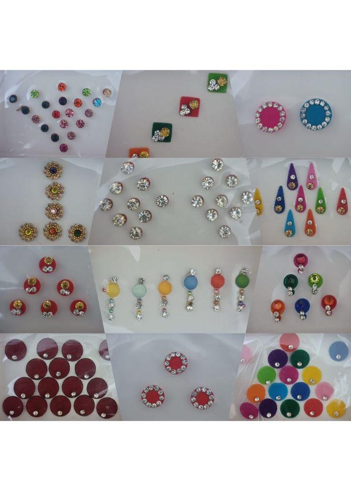 Fancy Bindi’s 12 Pcs. (Combo-2)