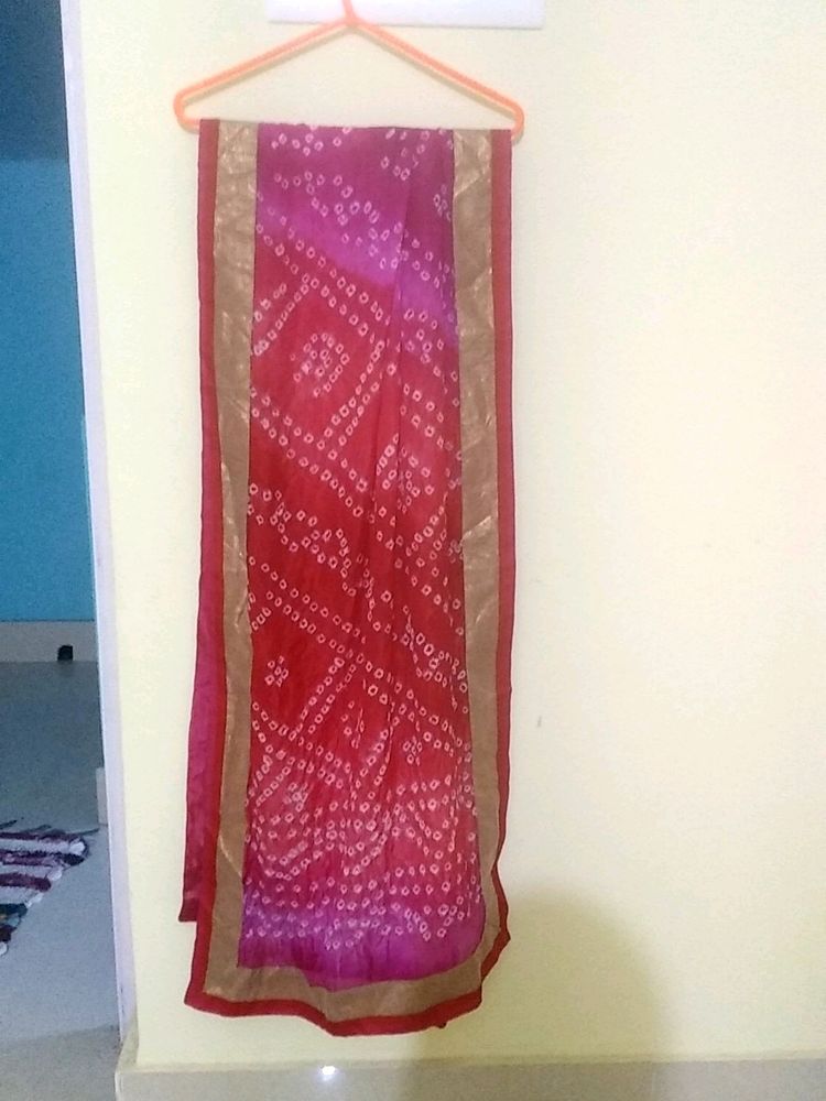 Beautiful Silk Jaipuri Dupatta