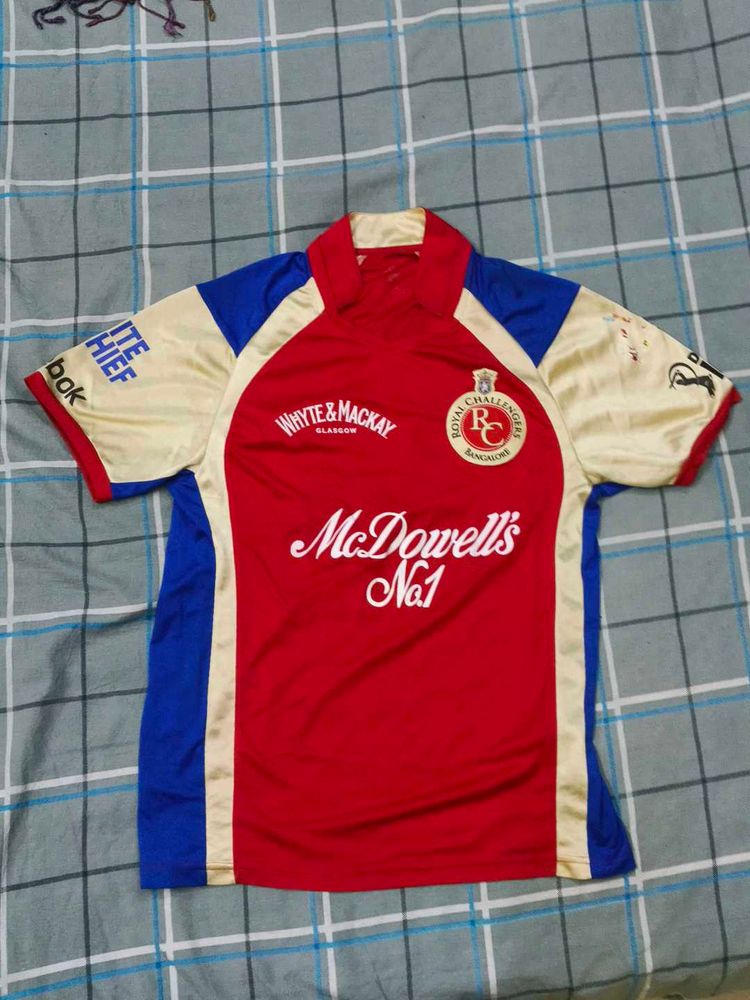 RCB Official T-Shirt – Reebok | DLF IPL Edition