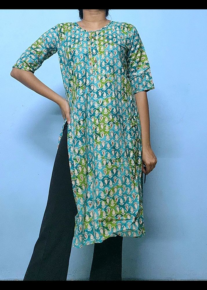 Pretty Green Kurta