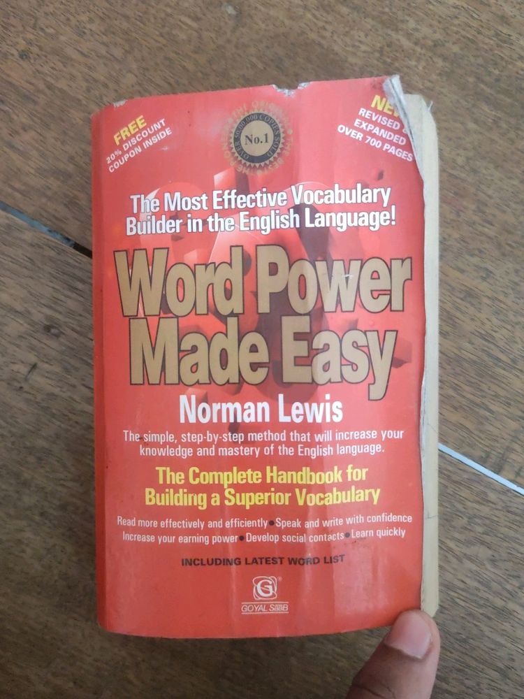 Word Power Made Easy By Norman Lewis.