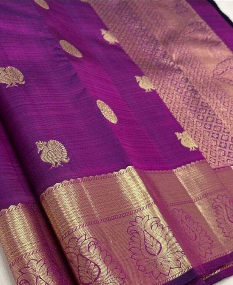 Pure Kanjeeveram Saree🩵😍