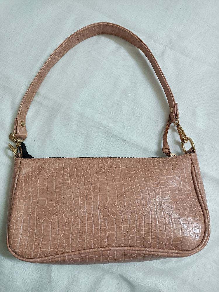 Peach Sling Bag