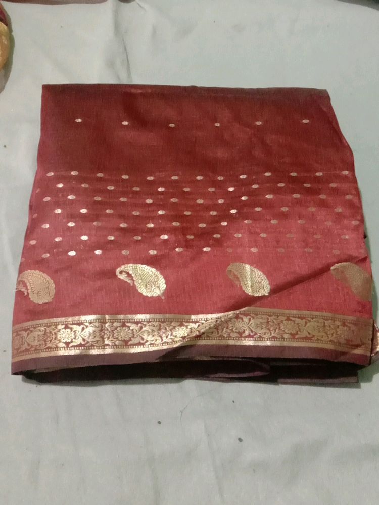 Beautiful Brown Saree