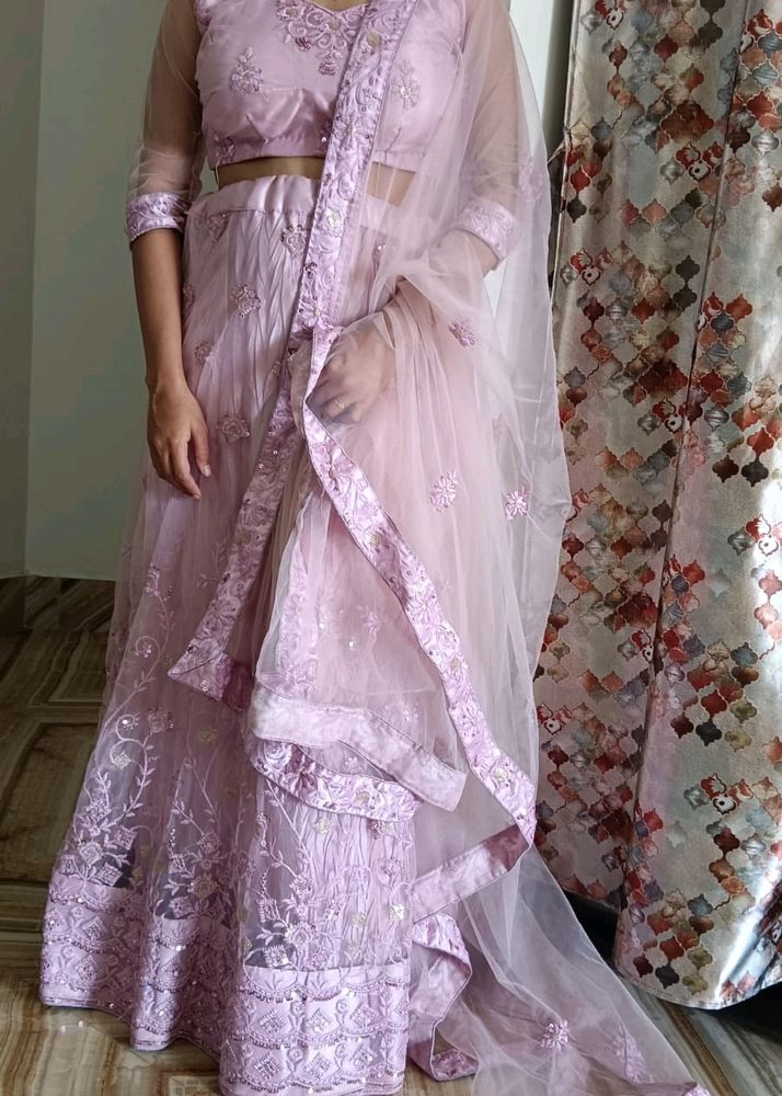 Lavender Lehenga