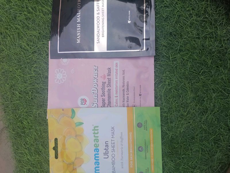 Mamaerth & Myglamm & Manish Malhotra Sheet Mask