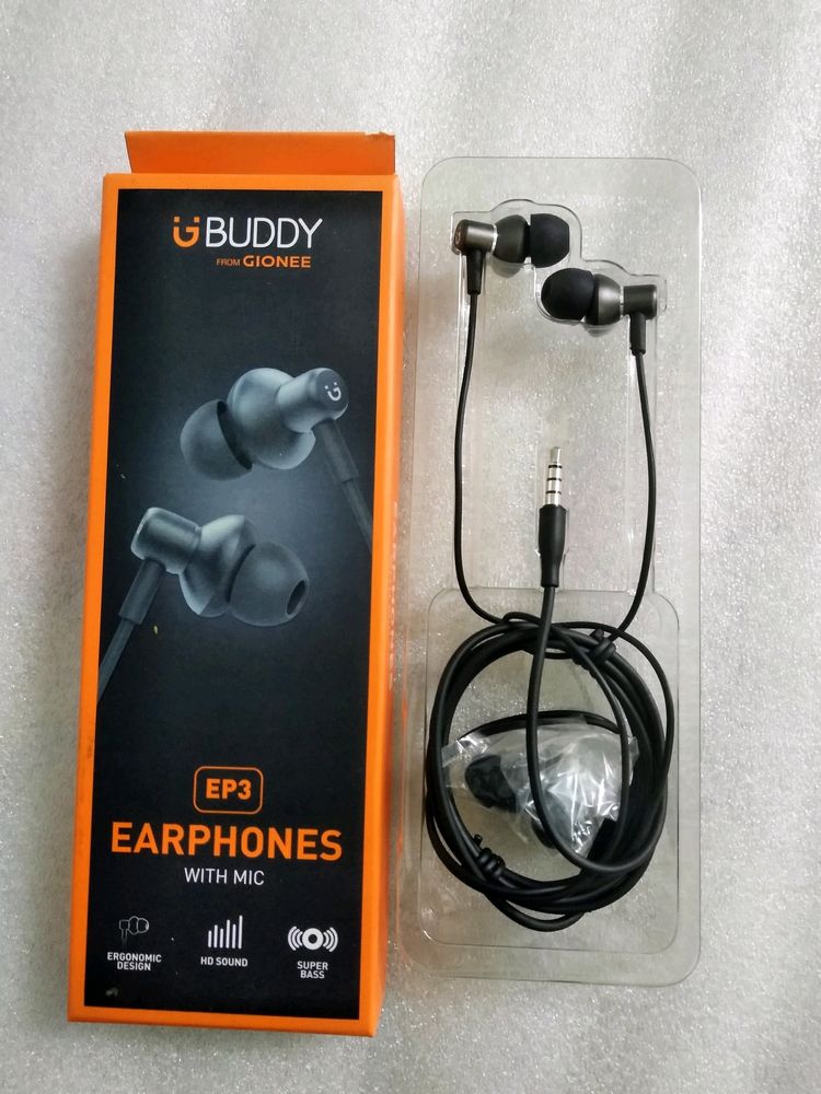 GIONEE Premium Wired Metal Earphone