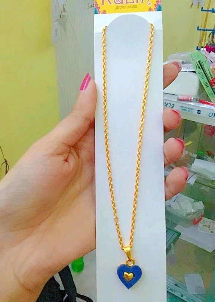 💜 Heart necklace for women