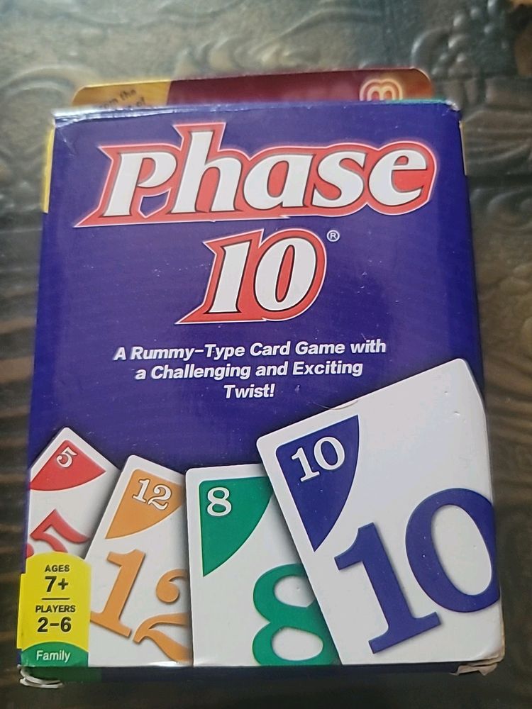 Phase 10 Card Game