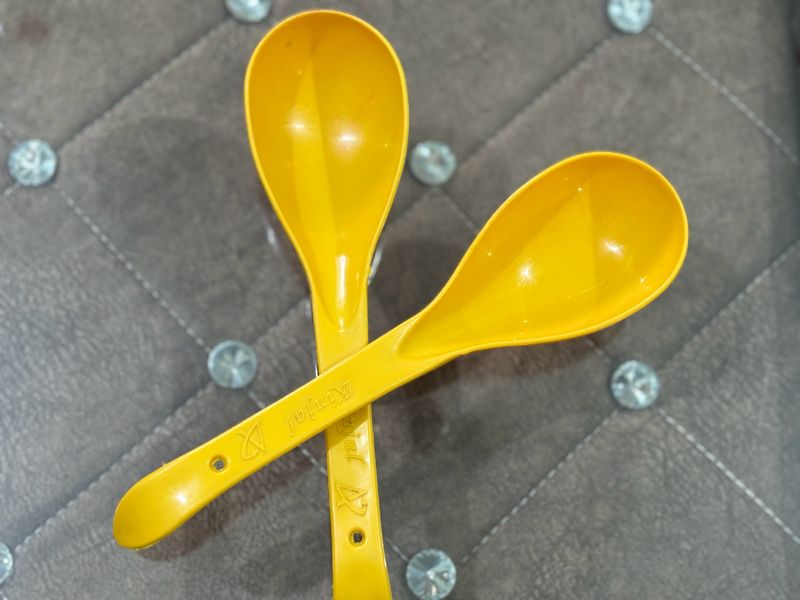 Plastic Soup Spoon