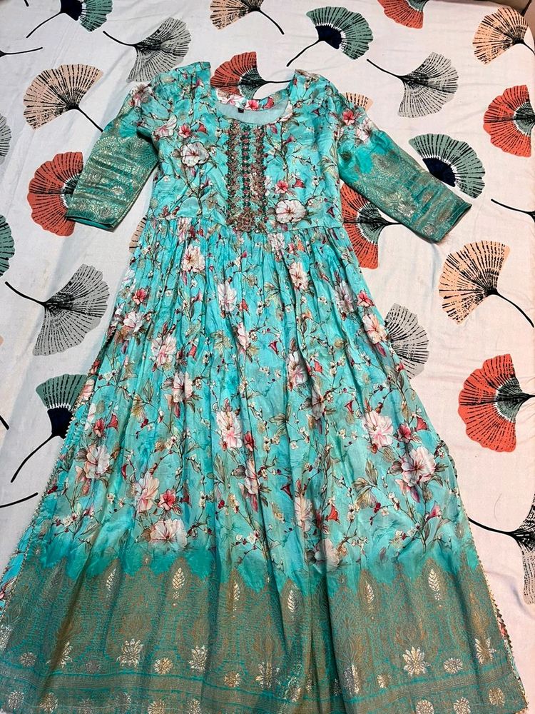 Anarkali Kurti Set