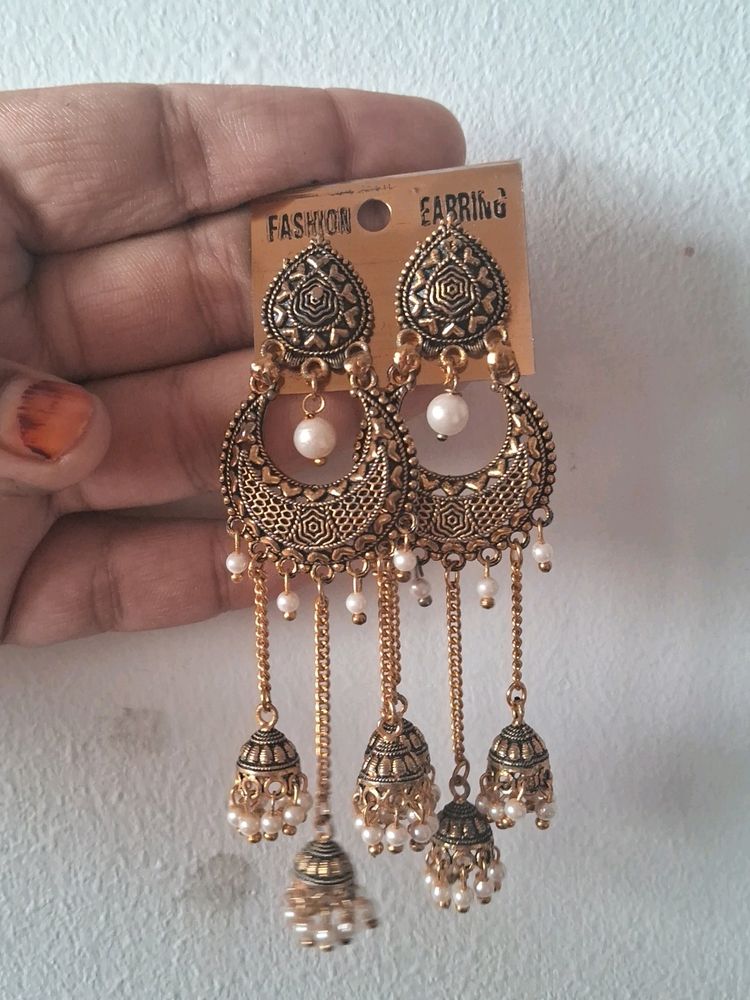 Gold Earrings