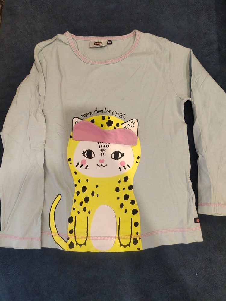 Full Sleeves T Shirt For Girls