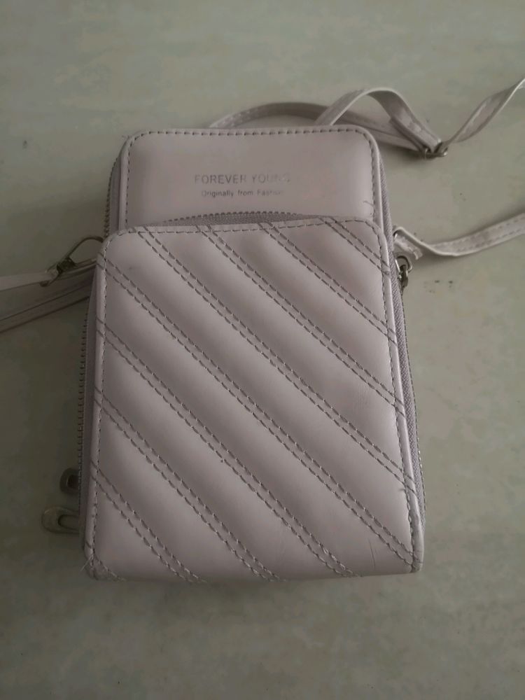 Baby Pink Sling Bag