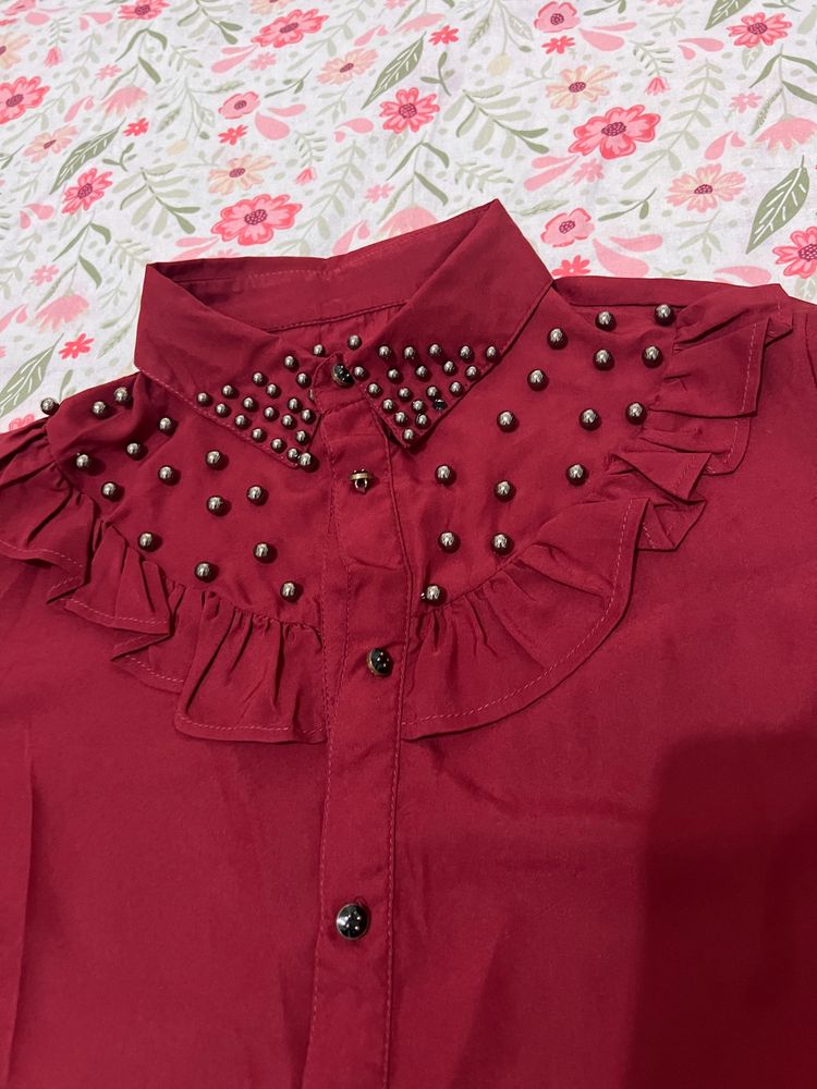 Embellished shirt