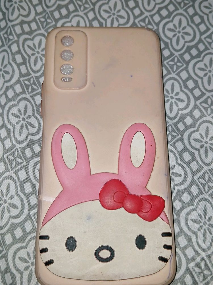 Vivo Y12s Mobile Phone Cover Pink Clolour