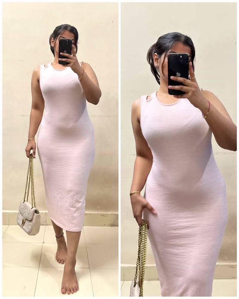 Pink bodycon Dress