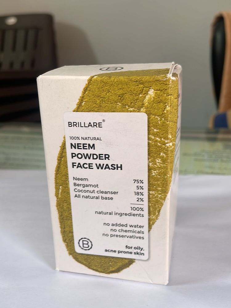 Brillare Neem Powder Face Wash