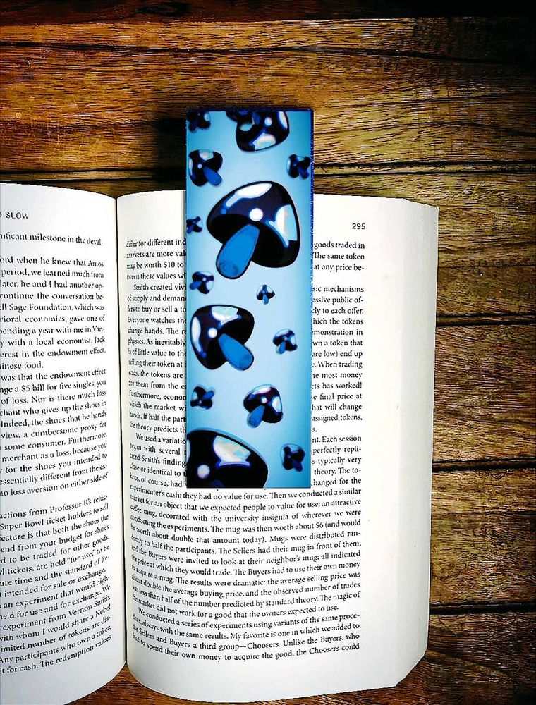 Customized Bookmark 🍄❤️