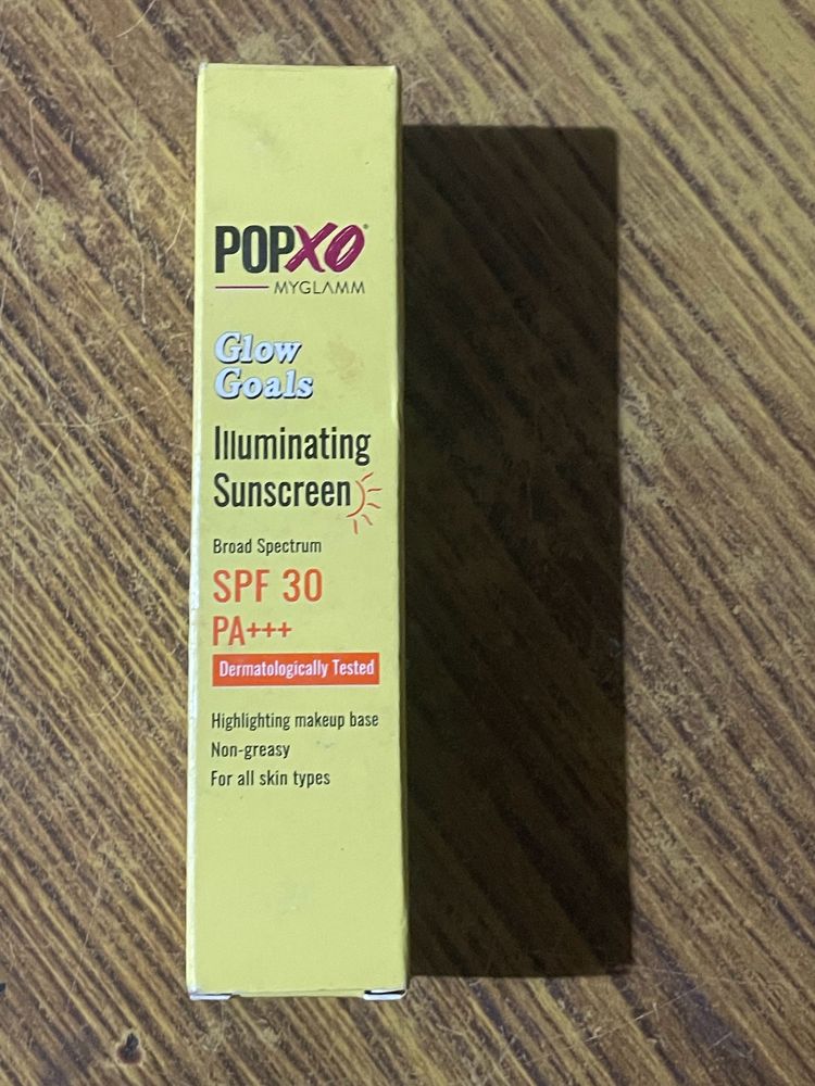 Pop XO Myglamm illuminating sunscreen