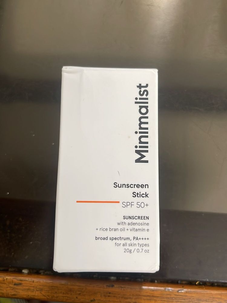 Minimalist Sunscreen Stick SPF 50+