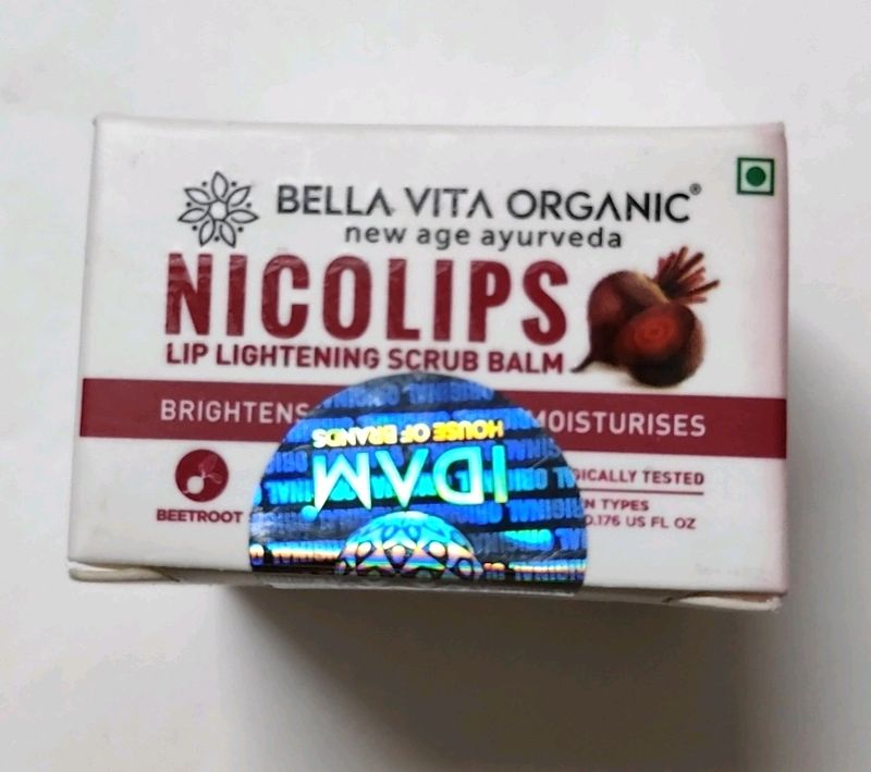 Mini Nicolips Lip Scrub Balm