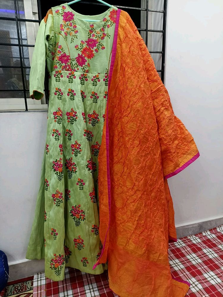 Designer Heavy Showroom Gown