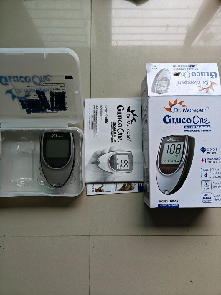 Dr. Morepen Glucometer GlucoOne BG 03