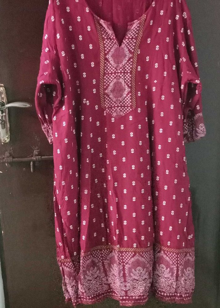 Aline Kurti Pand Dupatta