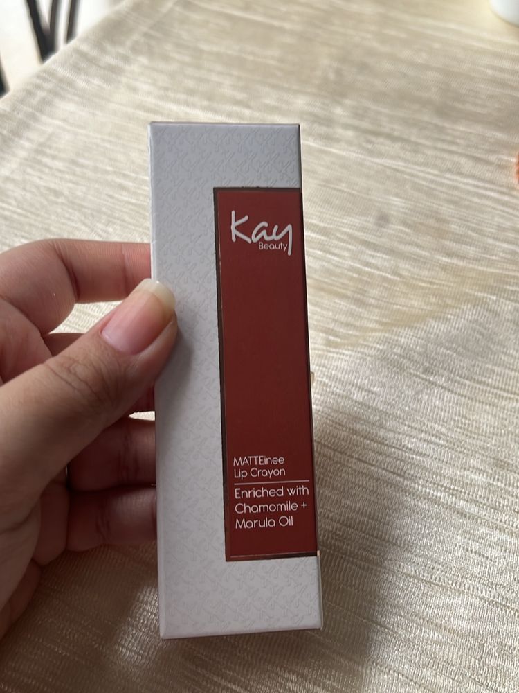 sealed kay beauty lip crayon brand new