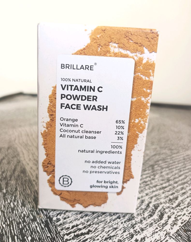 Brillare Vitamin C Face Wash Powder