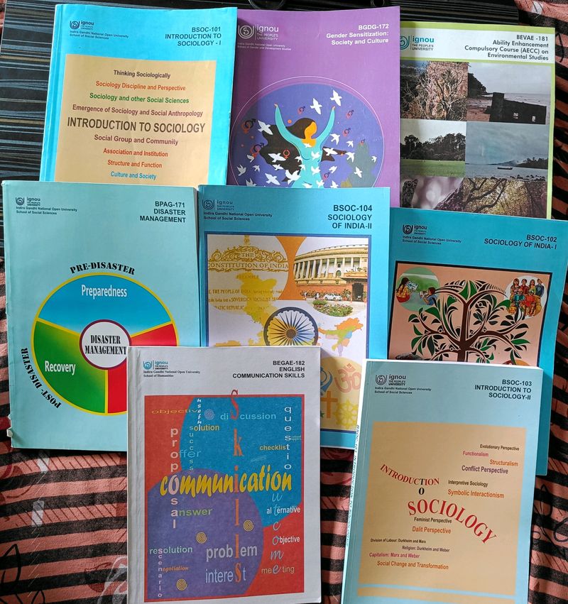 IGNOU Sociology Course All Books