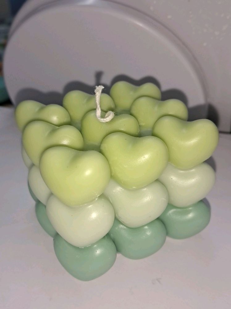 Beautiful Heart Shape Scented Candle